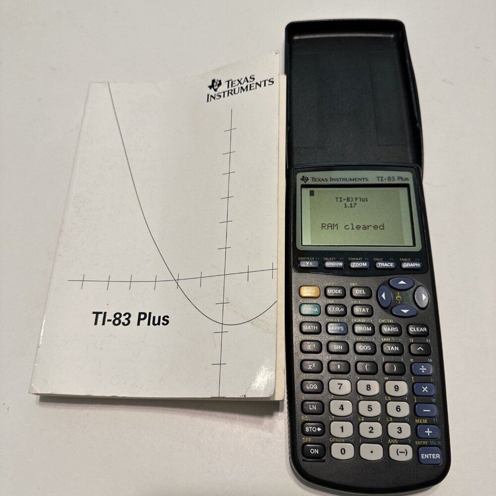 Texas Instruments TI-83 Plus Graphing Calculator Tested Manual
